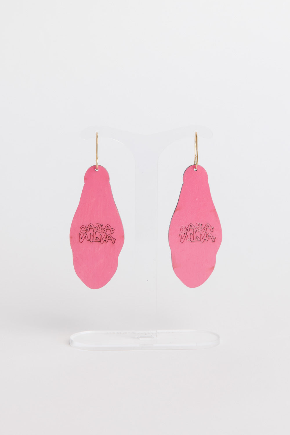 Holy Vulva Hook Earrings in Temple Muse