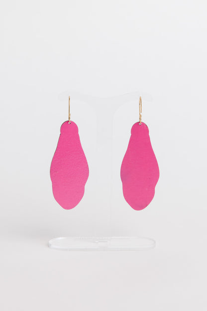 Holy Vulva Hook Earrings in Wild Eve