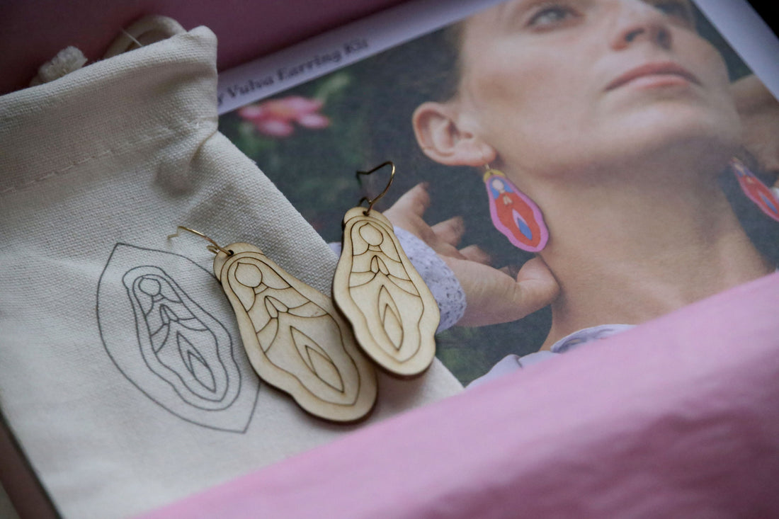 Holy Vulva Earring Kit