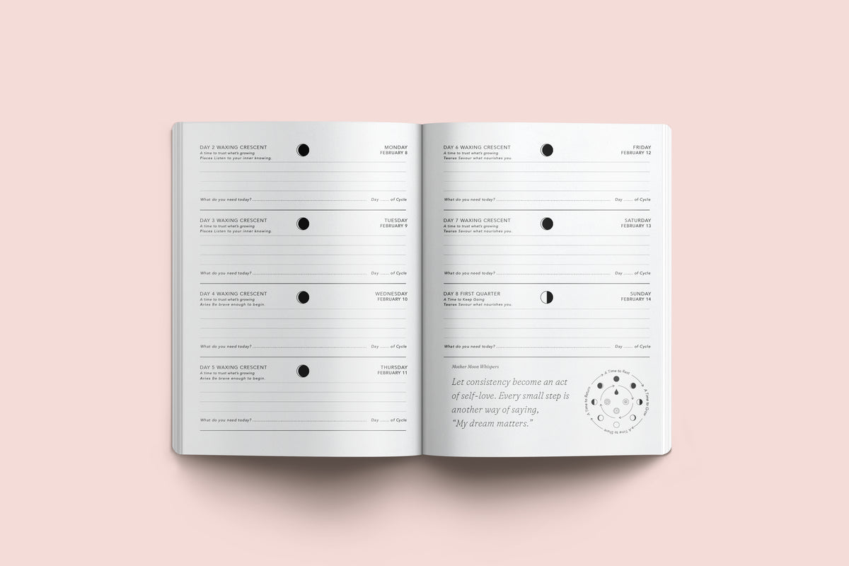 Pre-Order Lunar Diary 2027 – Moon, Seasons &amp; Cycle Planner