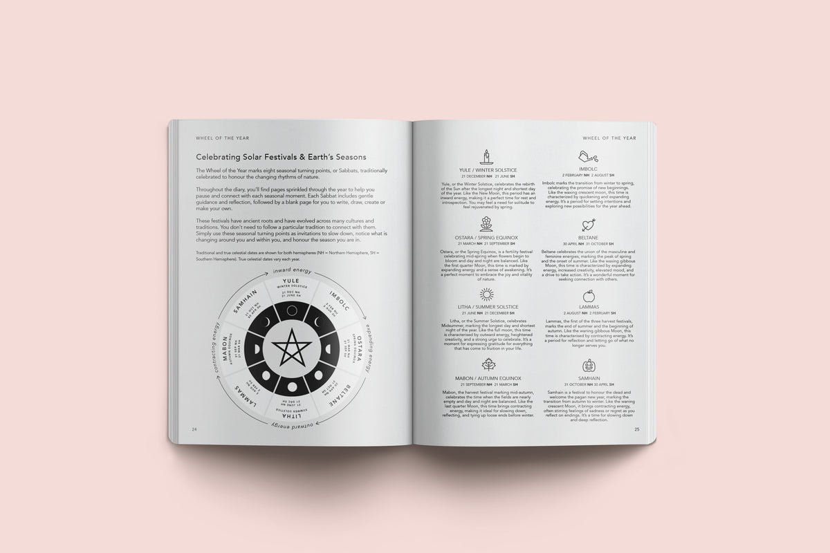 Pre-Order Lunar Diary 2027 – Moon, Seasons &amp; Cycle Planner